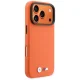 BMW M Metal Logo MagSafe Case for iPhone 17 Pro, Orange