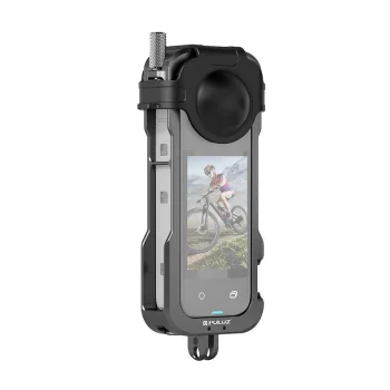 PULUZ Metal Protective Cage with Lens Cover for Insta360 X4 (PU981B)