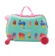 Kids\' Travel Suitcase on Wheels, Ice Cream Design