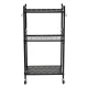 Maclean MC-138 Mobile Garden Tool Stand, Black