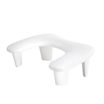 Momo Croissant Manicure Hand Rest, White