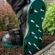 Lawn Aerator Shoes Attachments with Spikes, Green