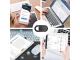 Webcam Privacy Cover Slider for Laptop and Phone Cameras, black