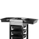 Gabbiano 048A Hairdressing Trolley, Black