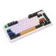 Wireless mechanical keyboard Royal Kludge KZZI K75 pro RGB, Eternity Switch (black and white)