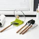 Silicone Tray for Hot Spoons and Lids, Green