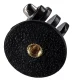Sports Camera Tripod Mount Adapter for GoPro to 1/4\" Thread, Black