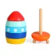 Bakalu Rocket Stacking Logic Game and Sorter KZ0982