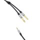 3.5mm to 2x 6.35mm Audio Cable Vention BARHL 10m