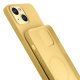 3mk Hardy Silicone MagCase for iPhone 15 Plus, Yellow