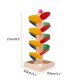 Wooden Educational Toy Marble Run Tree Montessori