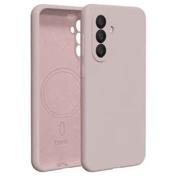 Etteri Silicone Mag Case for Samsung Galaxy A57 5G, Light Pink