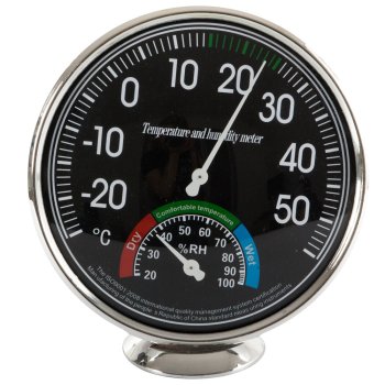 Room humidity thermometer analog hygrometer