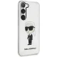 Karl Lagerfeld Transparent Hardcase for Samsung Galaxy S23+ Ikonik Karl