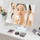 LED Cosmetic Makeup Mirror with Magnification, White