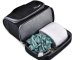 Large Waterproof Travel Toiletry Bag with Hook, Black