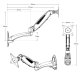 Monitor Wall Mount ARCTIC W1 3D Gas Spring 49\"