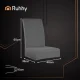 Ruhhy 00025990 Chair Covers, 6 pcs, Dark Grey