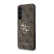 Guess Samsung Galaxy A35 Case 4G Big Metal Logo, Brown