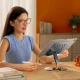 Wozinsky WRS-DSY84SS 360° Rotating Aluminum Tablet and Phone Stand - Gray