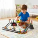 Ikonka KX2863 Magnetic Car Track with 153 Elements and Light-up Car