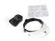 Headband Magnifier with 2x LED Light and 5 Interchangeable Lenses