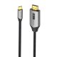 Кабель USB-C to HDMI Cable 1m Vention CRBBF (черный)