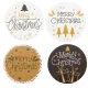 Decorative Christmas Stickers on a Roll 500 pcs 4cm