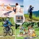 Choetech Foldable Travel Solar Panel Charger 14W USB 5V / 2.4A, Gray