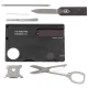 Victorinox SwissCard Lite Multi-Tool Card, Black Transparent