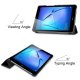 Huawei MatePad T8 8.0\'\' Trifold Stand PU Leather Hard Protective Cover Case, Black
