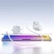 Joyroom JR-TCL06 67W GaN Wall Charger with Retractable USB-C Cable - White
