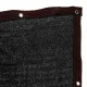 Balcony Privacy Screen with PVC Mesh, 105x500 cm, UV protection, Black