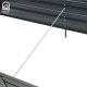 Raised Garden Bed Klasika Garden, 1500x750x300mm, Grey