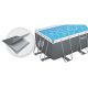 Bestway Power Steel Frame Pool 412x201x122 cm, 17-in-1 Set