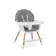 Nukido Lilo Baby High Chair, Grey