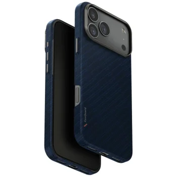 Uniq Keva EDGE Magclick Charging Case for iPhone 17 Pro Max, Blue