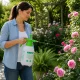 Manual Pressure Sprayer for Plants, 3 L, White