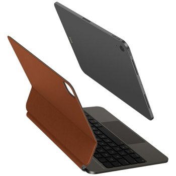 Uniq Venno Pro Magnetic Smart Case with Keyboard for iPad 11" / Air 11" / Pro 11", Brown