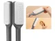 Self-Cleaning Hair Brush, Anti-Static, Dark Grey