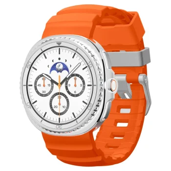 Spigen WBS2 dirželis laikrodžiui Samsung Galaxy Watch 40 / 44 / 46 mm, oranžinis