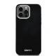 Apple iPhone 15 Pro Max 6.7\'\' DKNY Liquid Silicone Small Metal Logo MagSafe Case Cover, Black