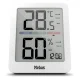 Mebus Digital Thermo-Hygrometer with Backlight White