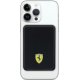 Ferrari Metal Logo MagSafe Wireless Power Bank 5000mAh, Black