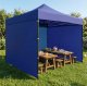 Automatic Pop-Up Garden Event Canopy Tent MultiGarden 3x3 m, blue