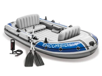 Intex Excursion 4 Set Inflatable Boat 315 x 165 43 cm 68324