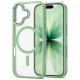 Tech-Protect MagMat MagSafe Phone Case Cover iPhone 17 - Transparent Green