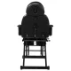 Pedicure Chair Cosmetic Bed Massage Couch AZZURRO 563S, Black