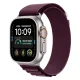 Tech-Protect Nylon Pro strap for Apple Watch 44/45/46/49 mm, burgundy