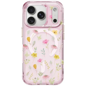 Uniq Coehl Evie Magnetic Charging Case for iPhone 18 Pro / 17 Pro, Pink